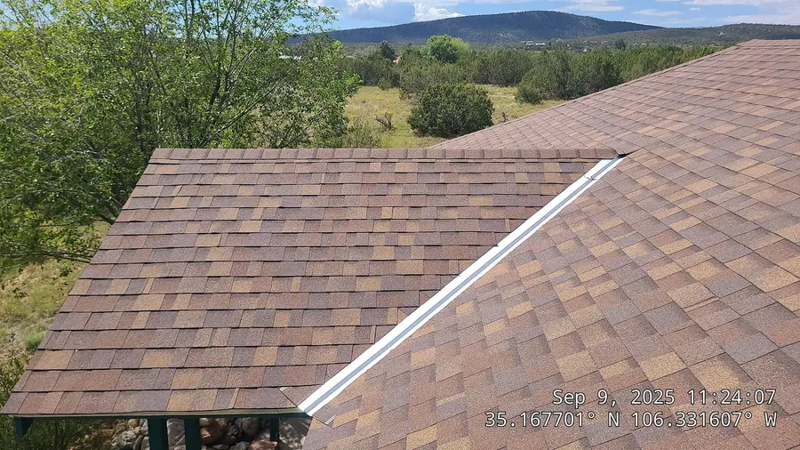Replaced shingle roof