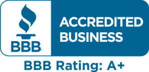 BBB Accredited Business, rating A+